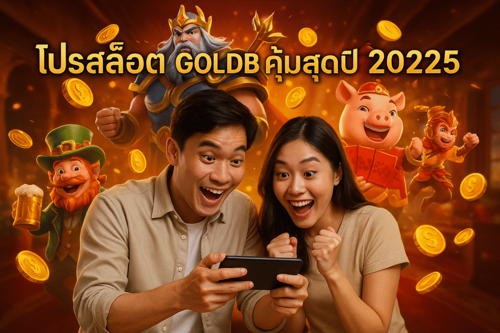 โปรสล็อต GOLDBET คุ้มสุดปี 2025
