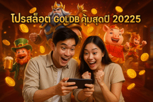 โปรสล็อต GOLDBET คุ้มสุดปี 2025
