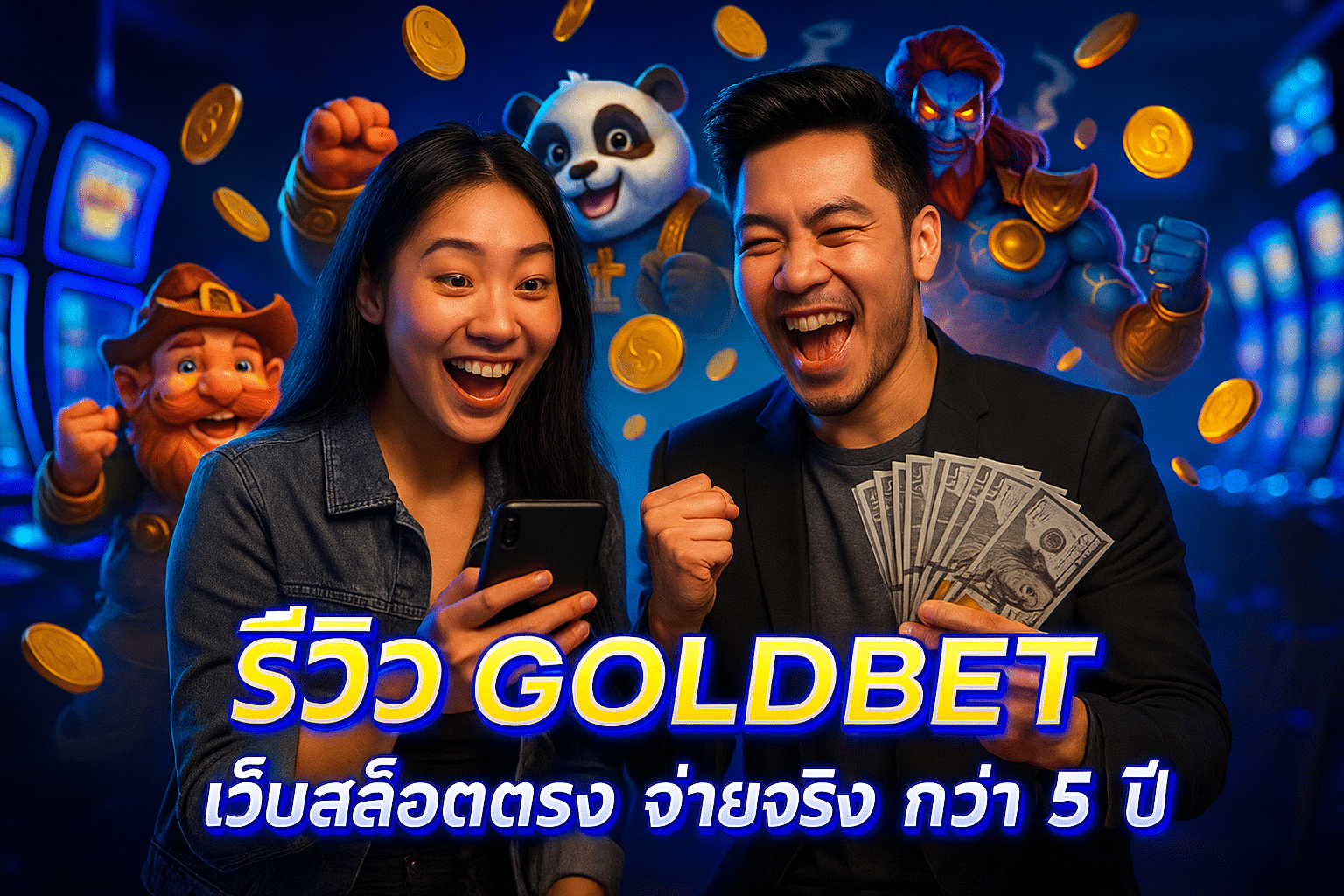 รีวิว GOLDBET เว็บสล็อตตรง จ่ายจริง กว่า 5 ปี