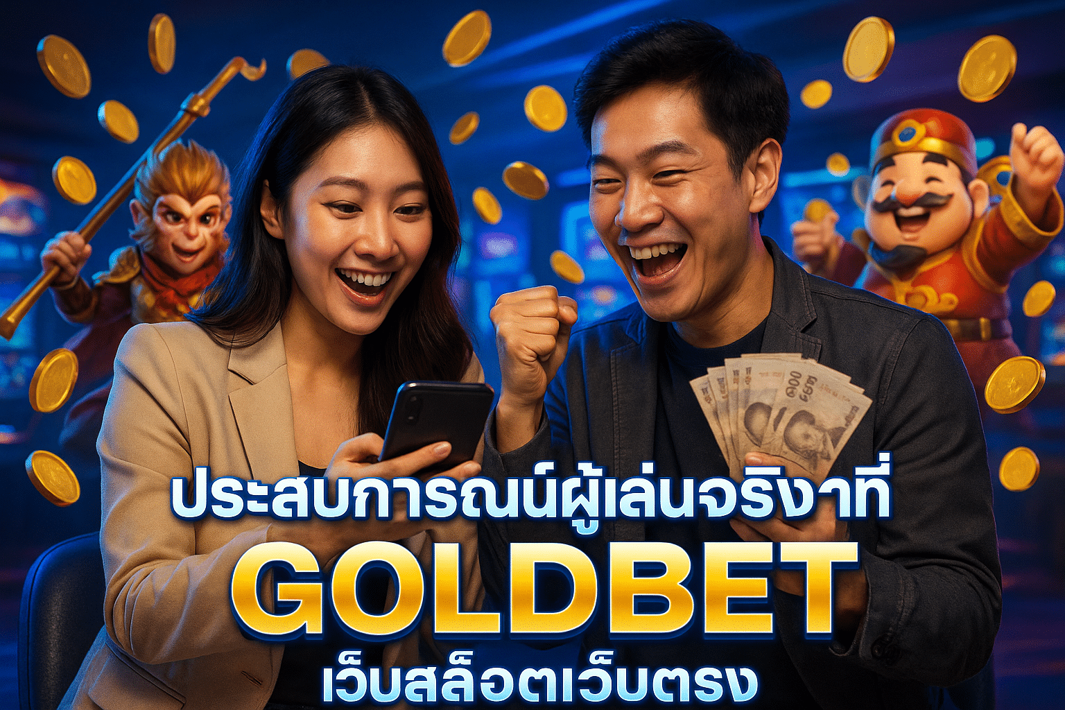ประสบการณ์ผู้เล่นจริงที่ GOLDBET เว็บสล็อตเว็บตรง